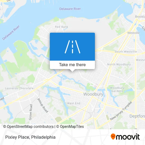 Pixley Place map