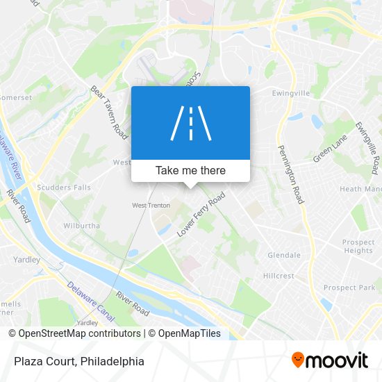 Mapa de Plaza Court