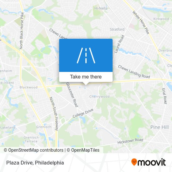 Mapa de Plaza Drive