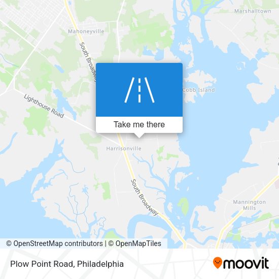Mapa de Plow Point Road