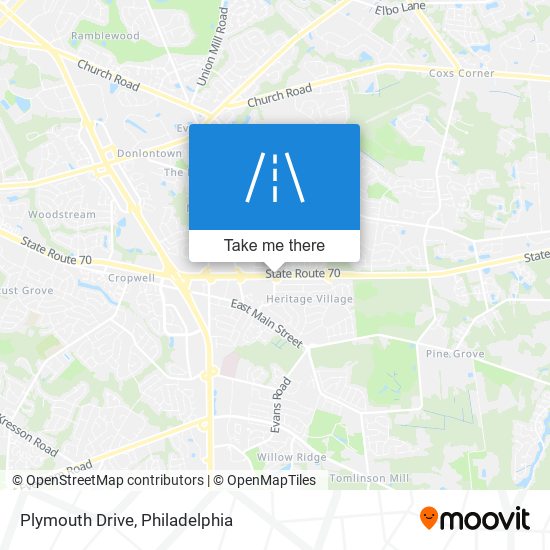 Plymouth Drive map