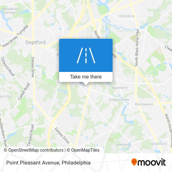 Point Pleasant Avenue map