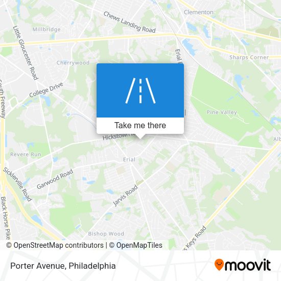 Mapa de Porter Avenue