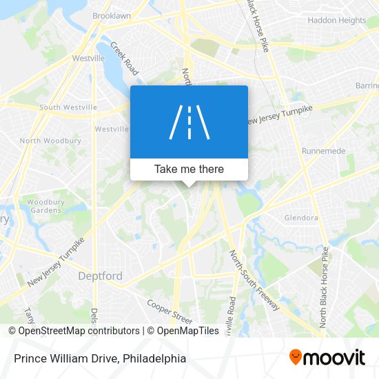 Prince William Drive map