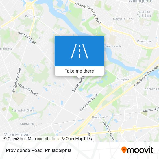 Providence Road map