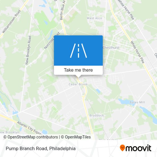 Mapa de Pump Branch Road