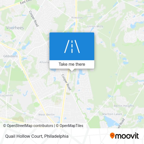 Quail Hollow Court map