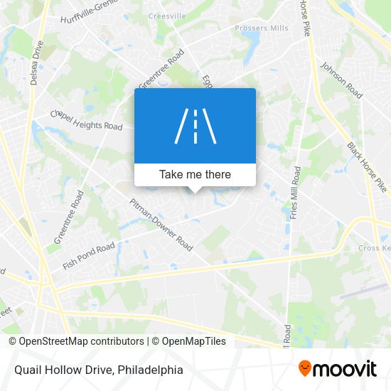 Mapa de Quail Hollow Drive