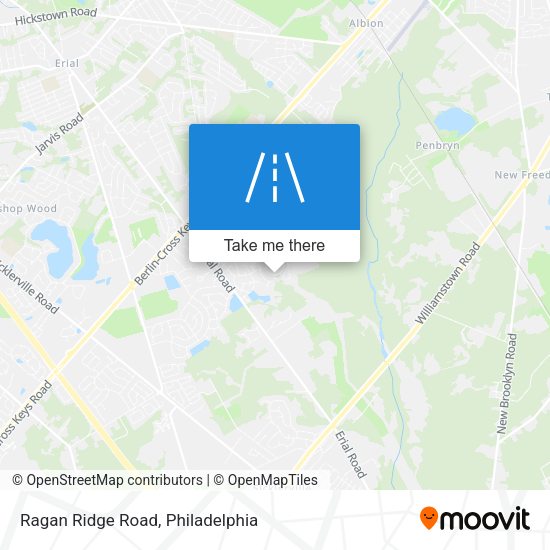 Mapa de Ragan Ridge Road