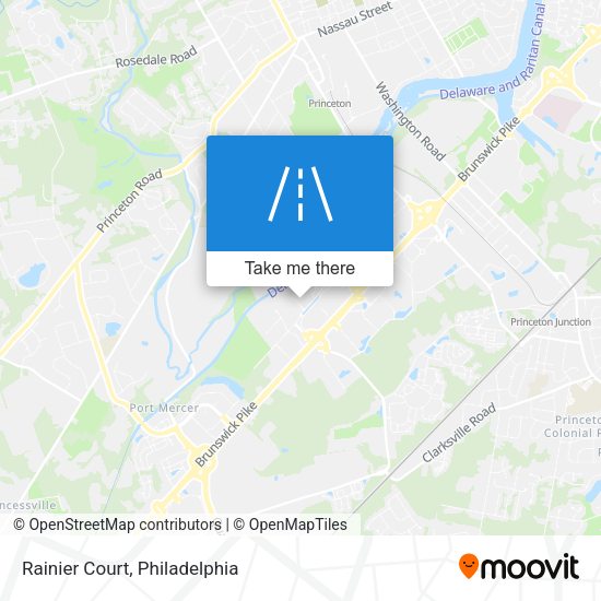 Mapa de Rainier Court