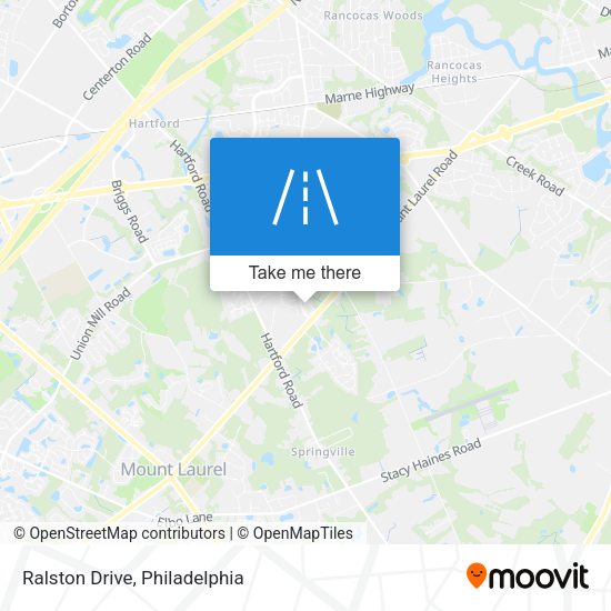 Mapa de Ralston Drive