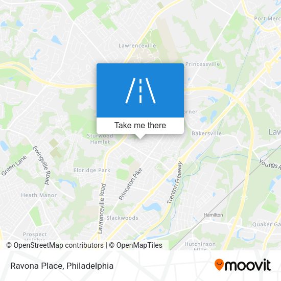 Mapa de Ravona Place