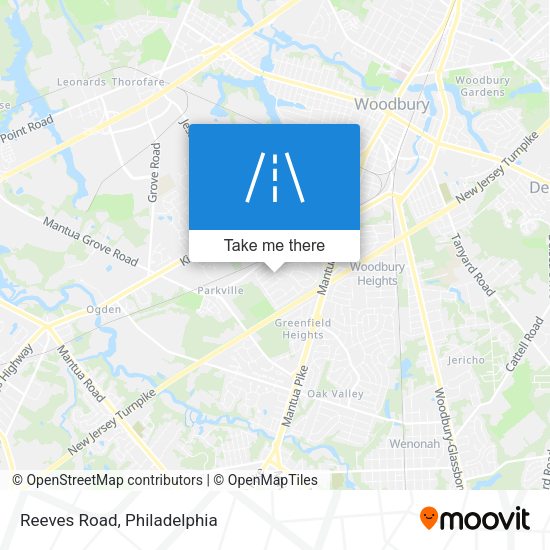 Reeves Road map