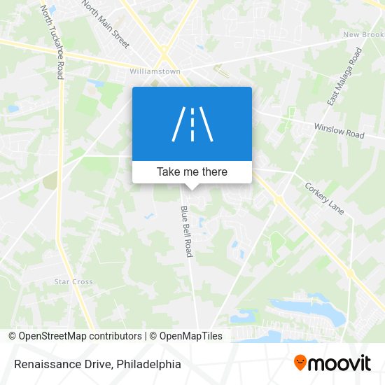 Mapa de Renaissance Drive