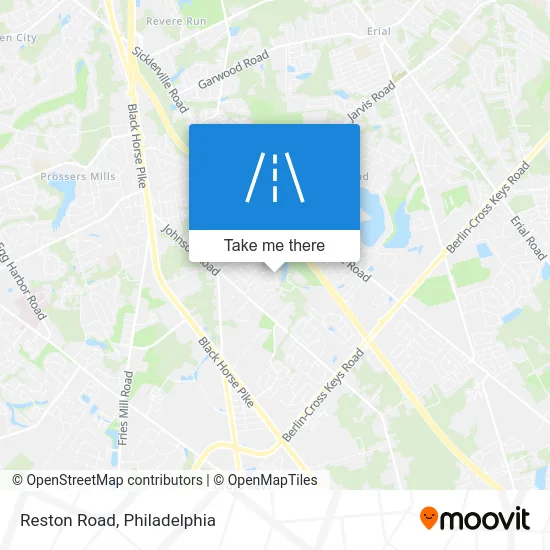 Reston Road map