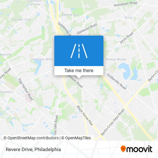 Revere Drive map