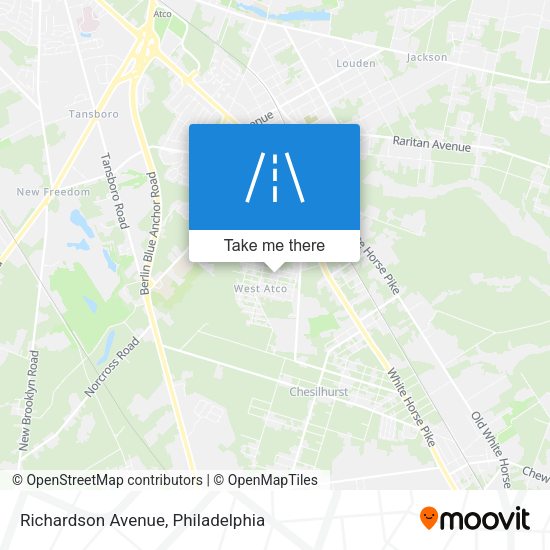 Mapa de Richardson Avenue