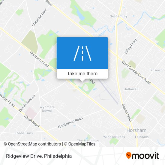 Mapa de Ridgeview Drive