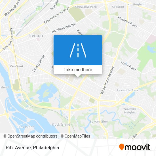 Mapa de Ritz Avenue