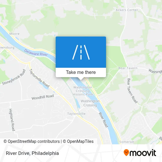 River Drive map