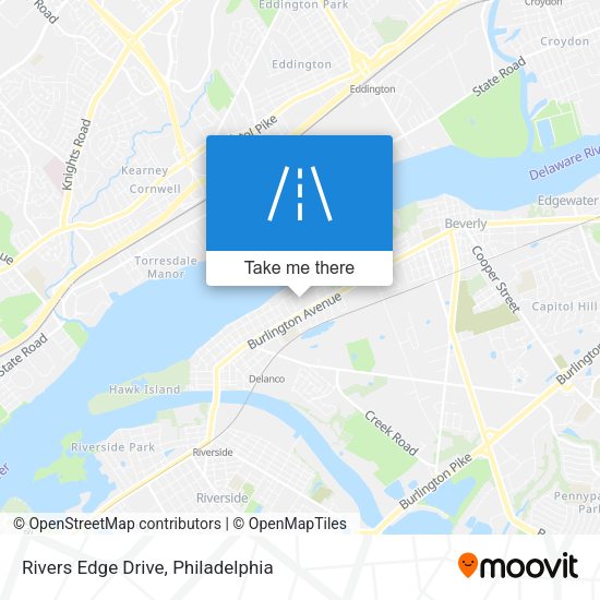 Mapa de Rivers Edge Drive