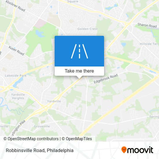 Mapa de Robbinsville Road