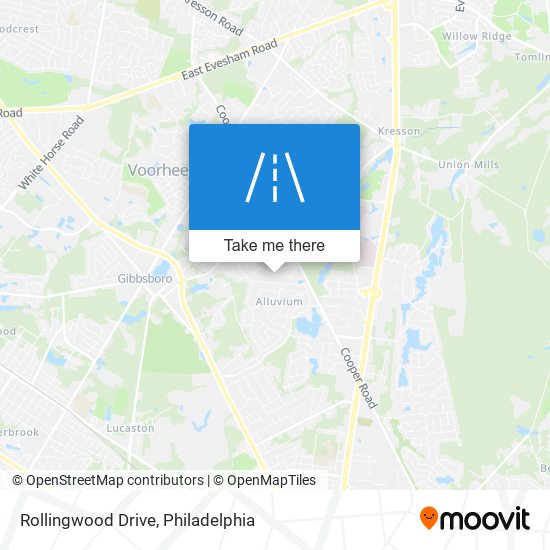 Rollingwood Drive map