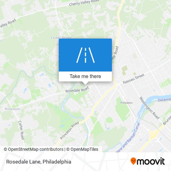 Rosedale Lane map