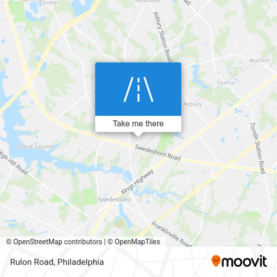Mapa de Rulon Road