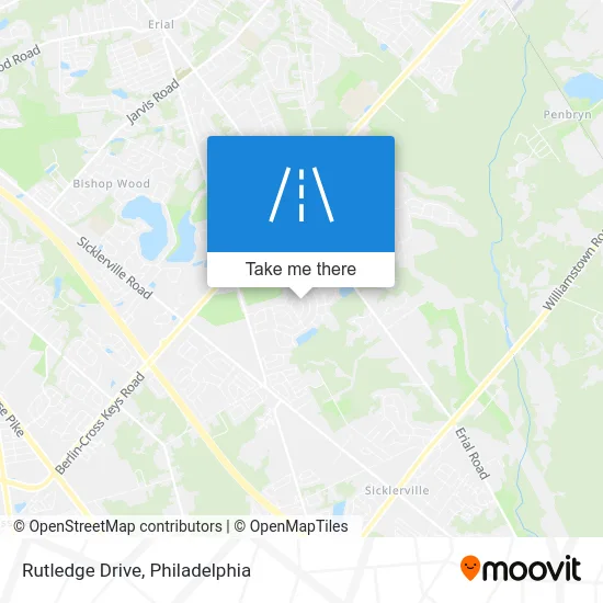 Rutledge Drive map