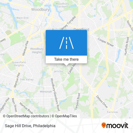 Sage Hill Drive map