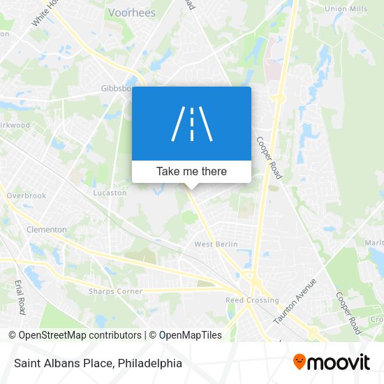 Saint Albans Place map