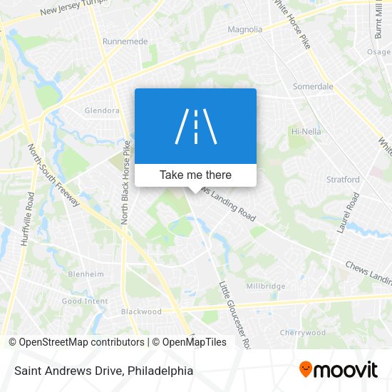 Saint Andrews Drive map