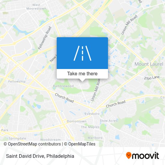 Mapa de Saint David Drive