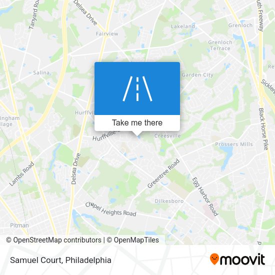 Mapa de Samuel Court