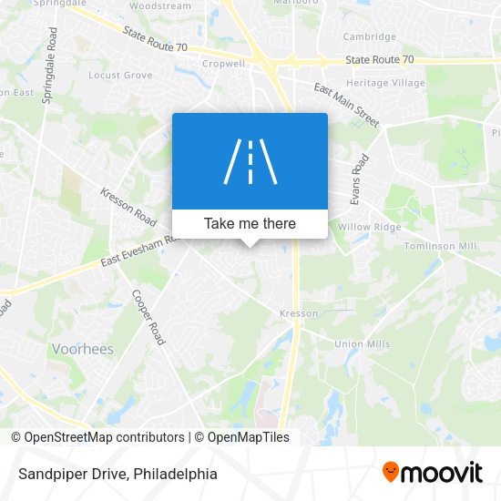 Mapa de Sandpiper Drive