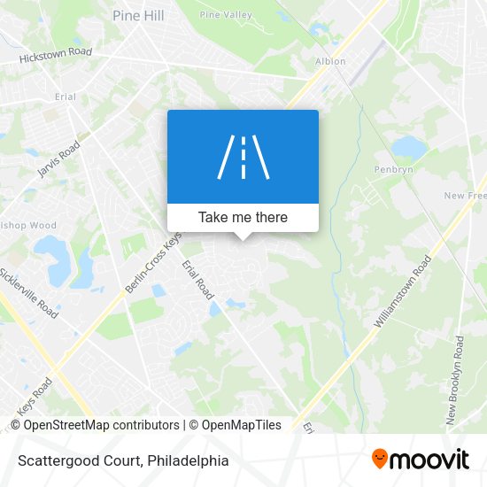 Mapa de Scattergood Court