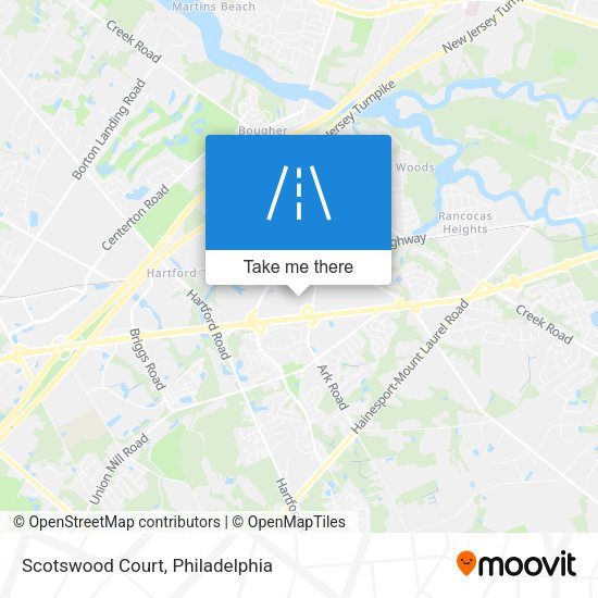 Scotswood Court map