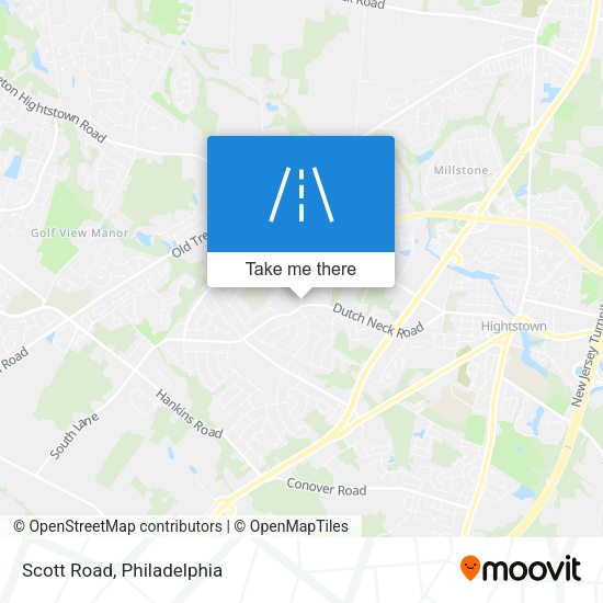 Mapa de Scott Road