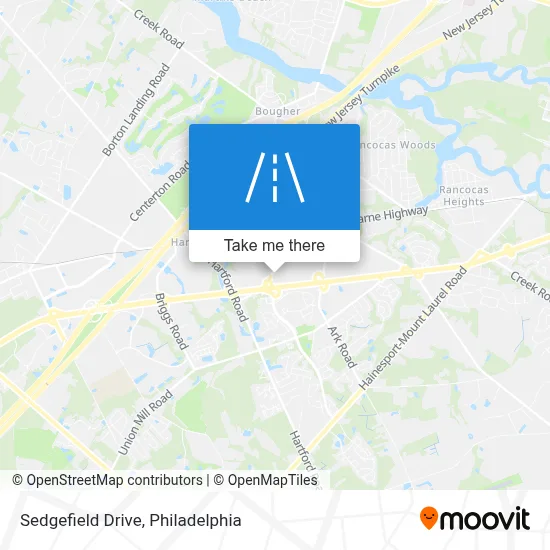 Sedgefield Drive map