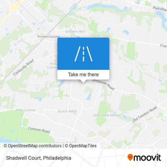 Shadwell Court map