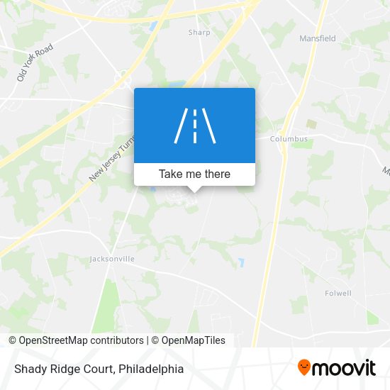 Shady Ridge Court map
