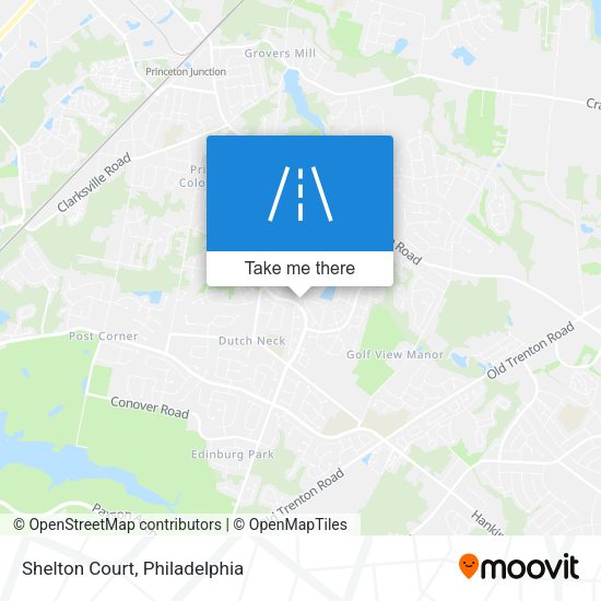 Mapa de Shelton Court