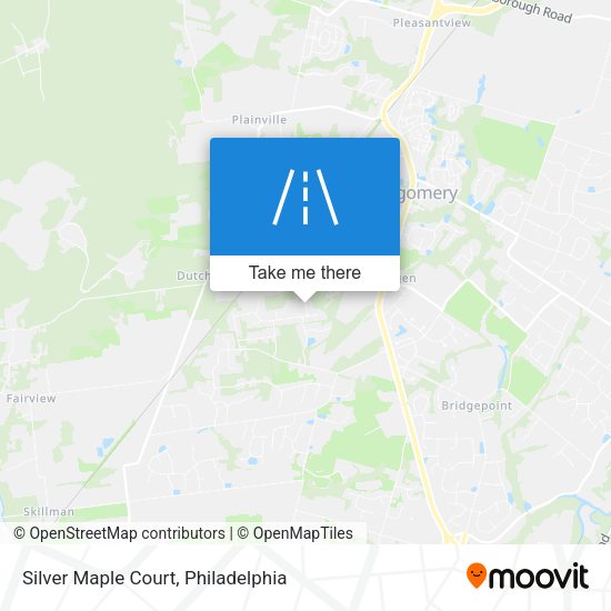 Silver Maple Court map