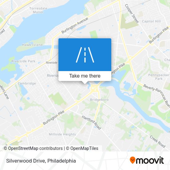 Mapa de Silverwood Drive