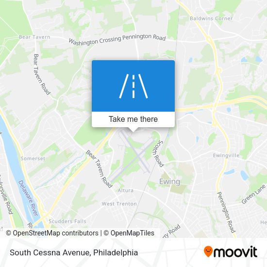 Mapa de South Cessna Avenue