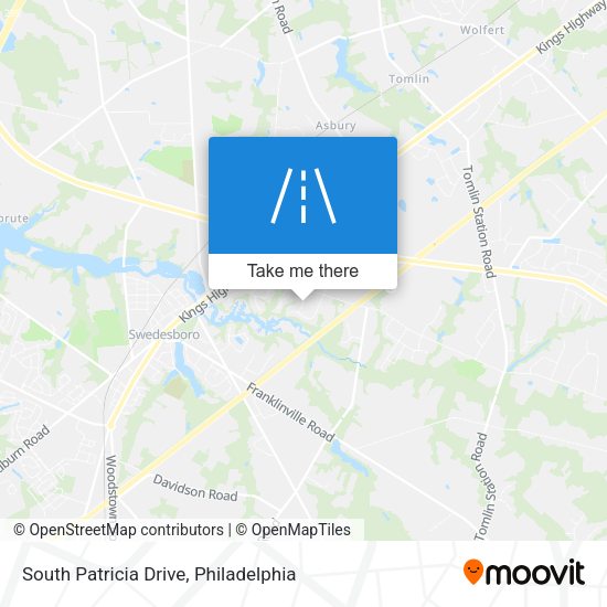 Mapa de South Patricia Drive