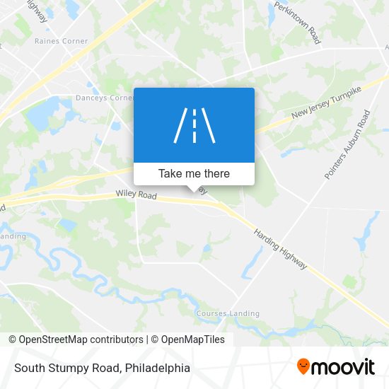 South Stumpy Road map