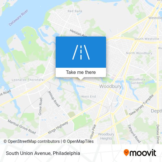 South Union Avenue map