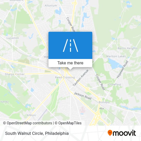 Mapa de South Walnut Circle